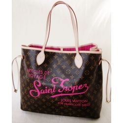 Bolsa Louis Vuitton Nerverfull Saint Tropez Couro